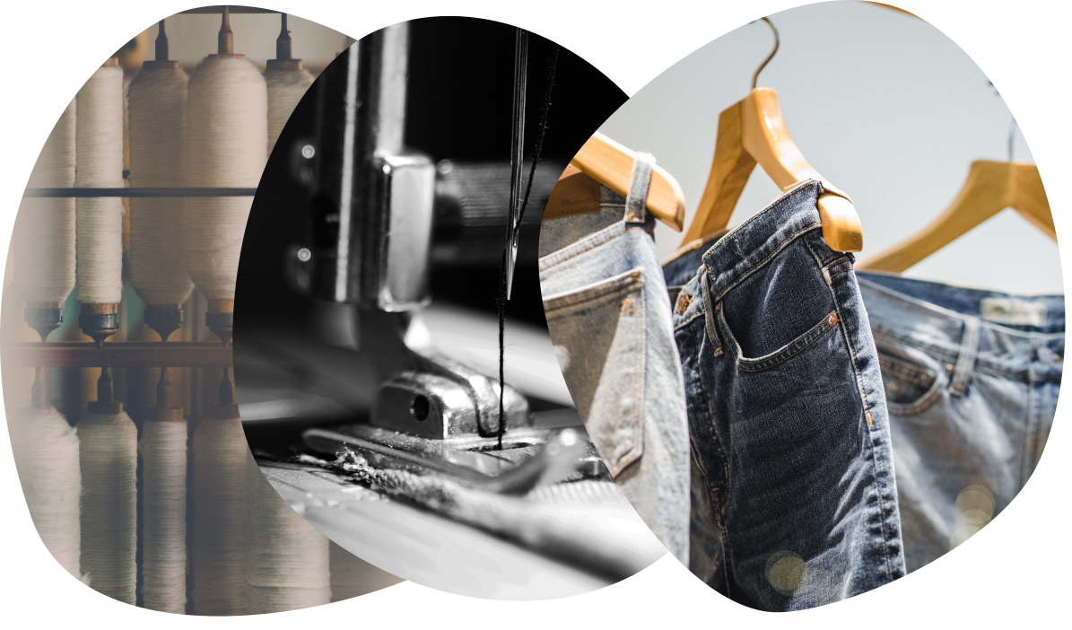 Apparel sourcing — fabric, sewing, denim